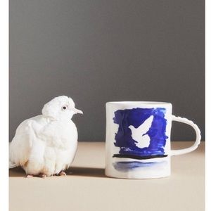 NIB Anthropologie Hotel Magique Melange Dove Mug